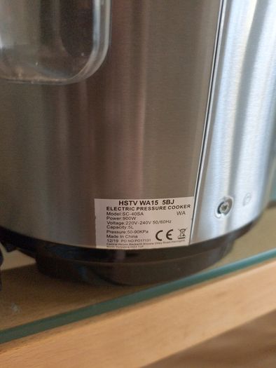 Pressure King Pro 5L Digital Pressure Cooker Brand New, Never Used