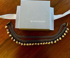 Fab New 'Rock Chick' VIvien Walsh chain bracelet
