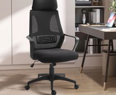 Ergonomic Mesh Office Chair Black