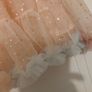 Girls fancy dress irredecent frill tulle skirt Image 3
