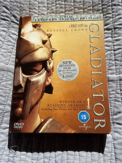 Gladiator extended special edidtion dvd's