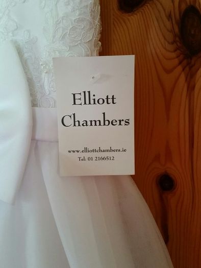 Elliot Chambers Communion dress