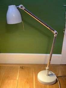 Vintage IKEA Angle-poise Work Lamp White