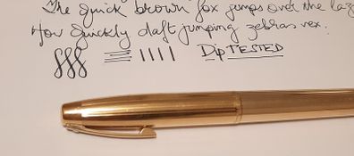Sheaffer Imperial 444 Rolled Gold - Gorgeous Writer