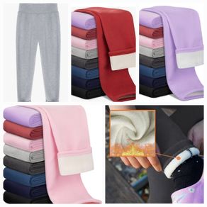 Girls Fleece Lined Leggings