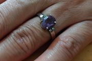 Sterling Silver Ring - Size O - Stamped for Silver (S51)