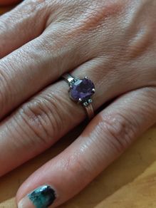 Sterling Silver Ring - Size O - Stamped for Silver (S51)