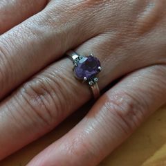 Sterling Silver Ring - Size O - Stamped for Silver (S51)