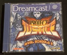 Project Justice, Rival schools 2, Pal Sega Dreamcast sealed mint