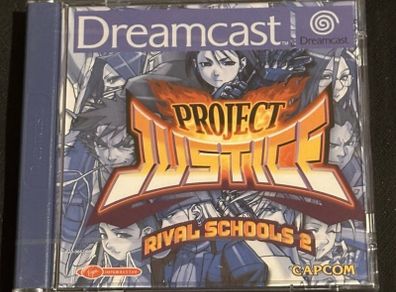 Project Justice, Rival schools 2, Pal Sega Dreamcast sealed mint