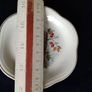 Royal Worcester Palissy trinket dish, Christmas Robin, ring dish, tip dish, display plate Image 3