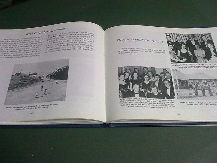 Ballycastle Golf Club 1890-1990 N. Ireland Co. Antrim local history