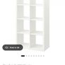ikea kallax shelving unit white Image 2