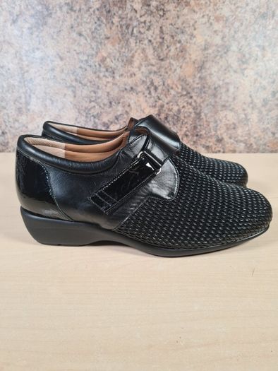 womens ALVIFLEX orthopaedic comfort and wellness shoes black Size UK 7 EU 40
