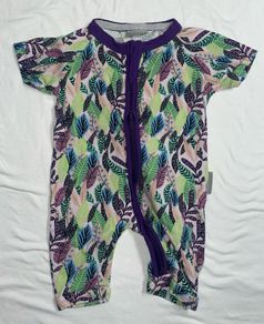 The Little One zipped summer rompers