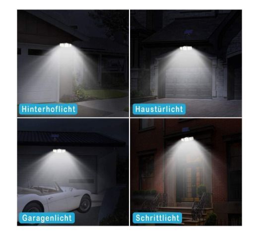 LED Solar Security Lights Motion Sensor
