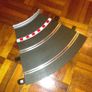 Scalextric: 4x Radius 2 Inner Borders + Barriers (black r2) Image 3