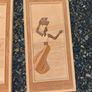 Pair of Decorative Wooden Marquetry Panels Image 4
