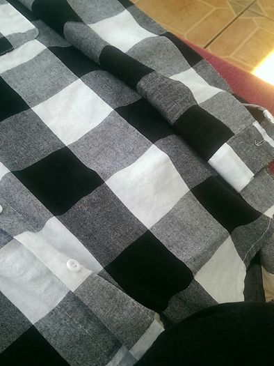 Ladies Checkerboard Shirt. Size 12