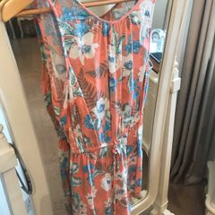 Pretty Floral Playsuit size 8