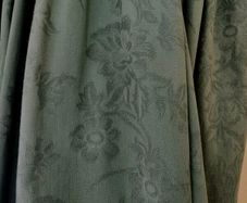 Emerald Green Curtains & Decorative Curtain Pole