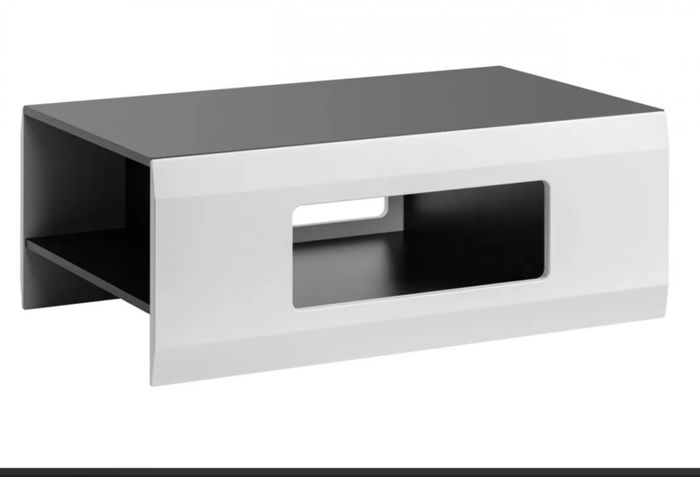 Modern Coffee Table With Storage Bicolour