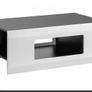 Modern Coffee Table With Storage Bicolour Image 2