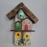 Handcrafted tiny wooden key holder! Image 2