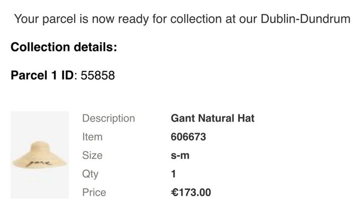 Gant designer sunhat