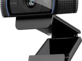 C920 HD Pro Webcam, Full HD 1080p/30fps Video Calling, Clear Stereo Audio, HD Light Correction, Works with Skype, Zoom, FaceTime, Hangouts, PC/Mac/Laptop/Macbook/Tablet - Black