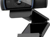 main image for ad C920 HD Pro Webcam, Full HD 1080p/30fps Video Calling, Clear Stereo Audio, HD Light Correction, Works with Skype, Zoom, FaceTime, Hangouts, PC/Mac/Laptop/Macbook/Tablet - Black