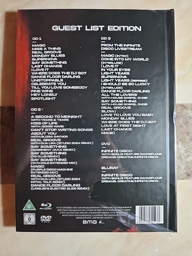 Kylie 3CD + DVD + Blu-Ray - Disco  (NEW)