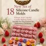 Huge Selection Silicone Candle/food Molds Image 9