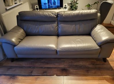 Leather 3 Seater Sofa