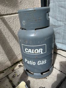 Empty gas bottle