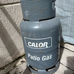 Empty gas bottle