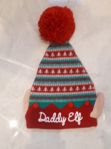 Daddy elf hat