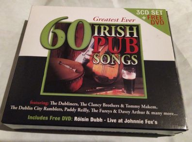 60 Irish Pub Songs 3Cd & Dvd