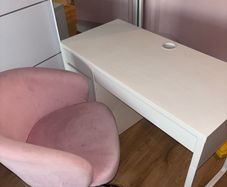 ikea desk and chair
