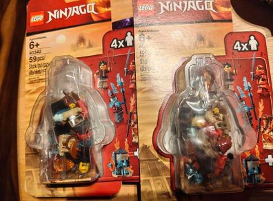 Lego Ninjago 40342 retired Lego store exclusive X2