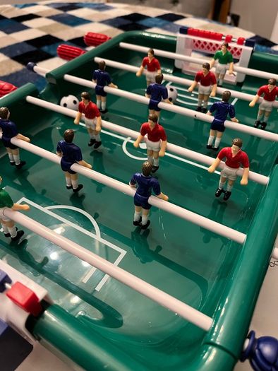 Retro Portable Table Football