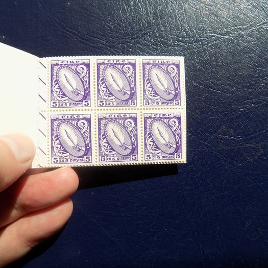 Ireland 1966 Definitive Stamp Booklet.6 @ 5d.Complete Mint Never Used.