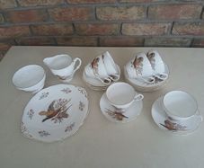 Royal Stuart fine bone chins set