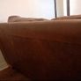 John Lewis Leather Sofa & Chair Image 4