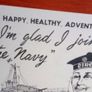 Irish Navy 1955 Recruitment Notice Poster Ireland Image 2