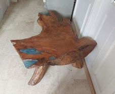 4ft x 4ft High quality hardwood & resin  natural