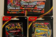 Pokemon Chaos Rising Sealed Bundle 3 sealed Packs New