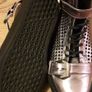 Ladies metallic platform boots size uk36 Image 3