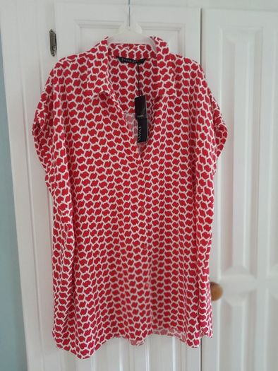 Evans Red  Shirt.