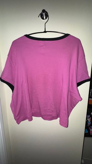 H&M Divided Pink with Green Bear Cuddles T-Shirt